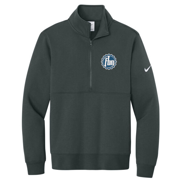 Nike Club Fleece Sleeve Swoosh 1/2-Zip Thumbnail