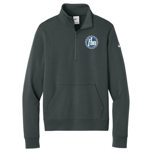 Nike Women's Club Fleece Sleeve Swoosh 1/2-Zip Thumbnail