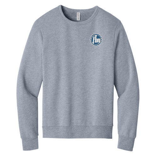 BELLA+CANVAS® Unisex Sponge Fleece Classic Crewneck Sweatshirt Thumbnail