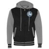 Unisex Heavyweight Varsity Full-Zip Hooded Sweatshirt Thumbnail